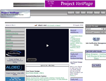 Tablet Screenshot of project-veripage.com